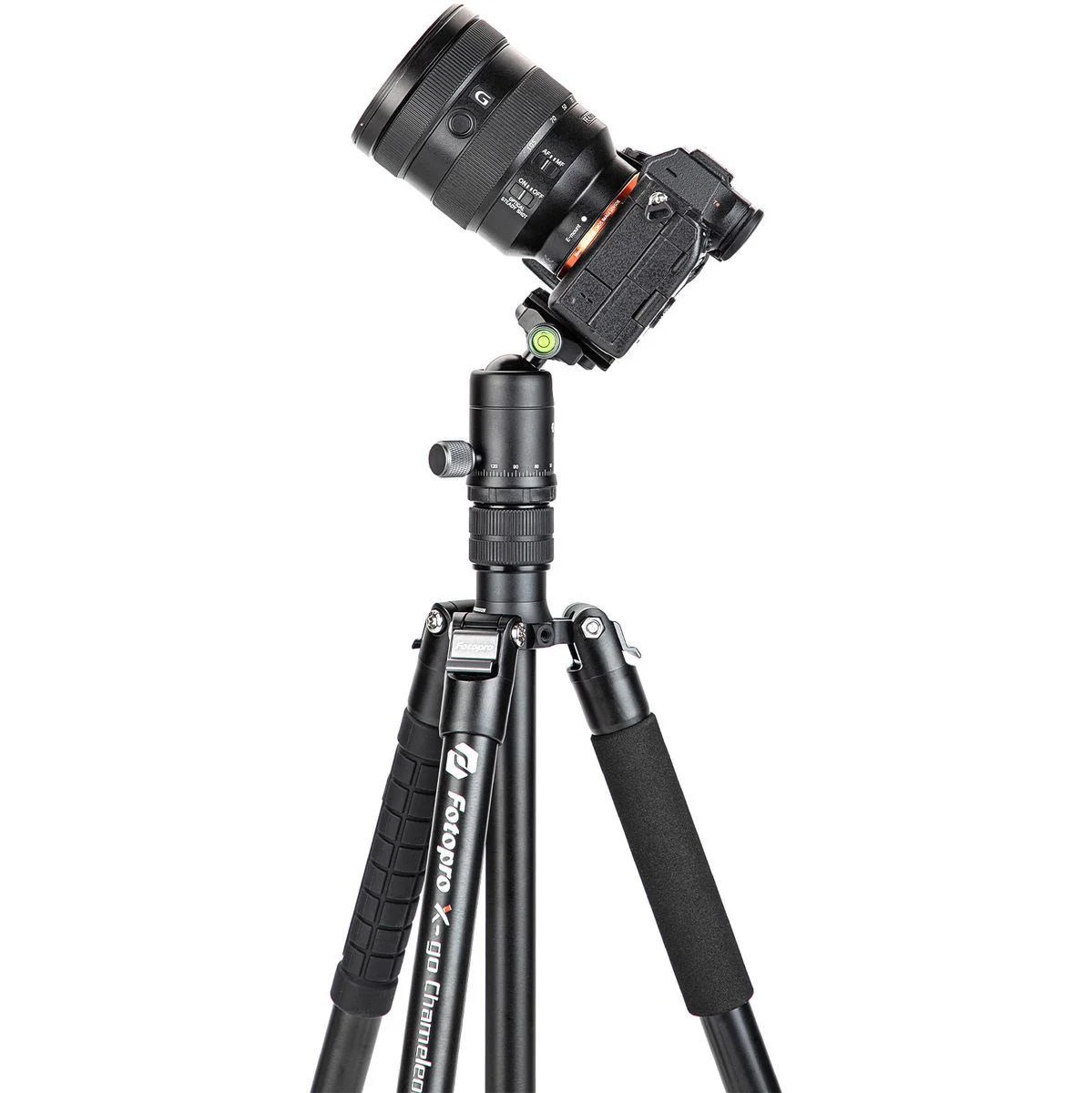 Fotopro X Go Chameleon E 2 Aluminum Tripod - Image 4