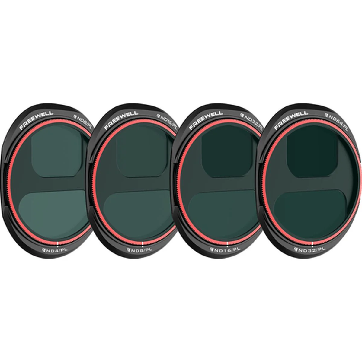 Freewell Mavic 4 Pro Split ND/PL Filters Bright Day - 4 Pack