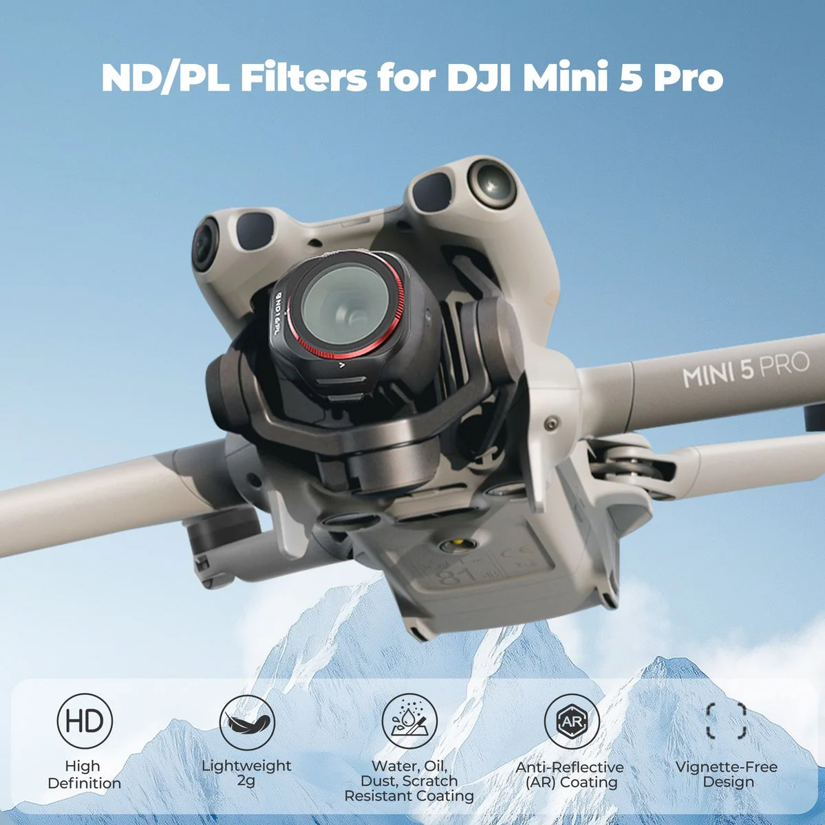 Freewell Mini 5 Pro Filters Bright DAY-6 Pack - Image 4