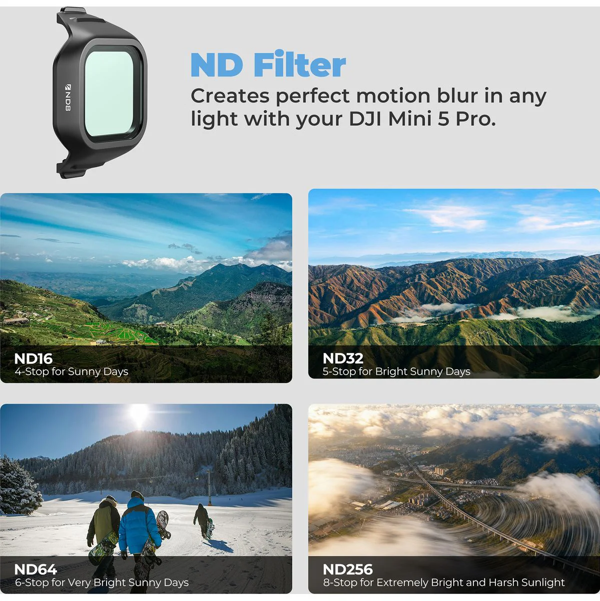 Freewell Mini 5 Pro Filters Mega KIT-16 Pack - Image 4