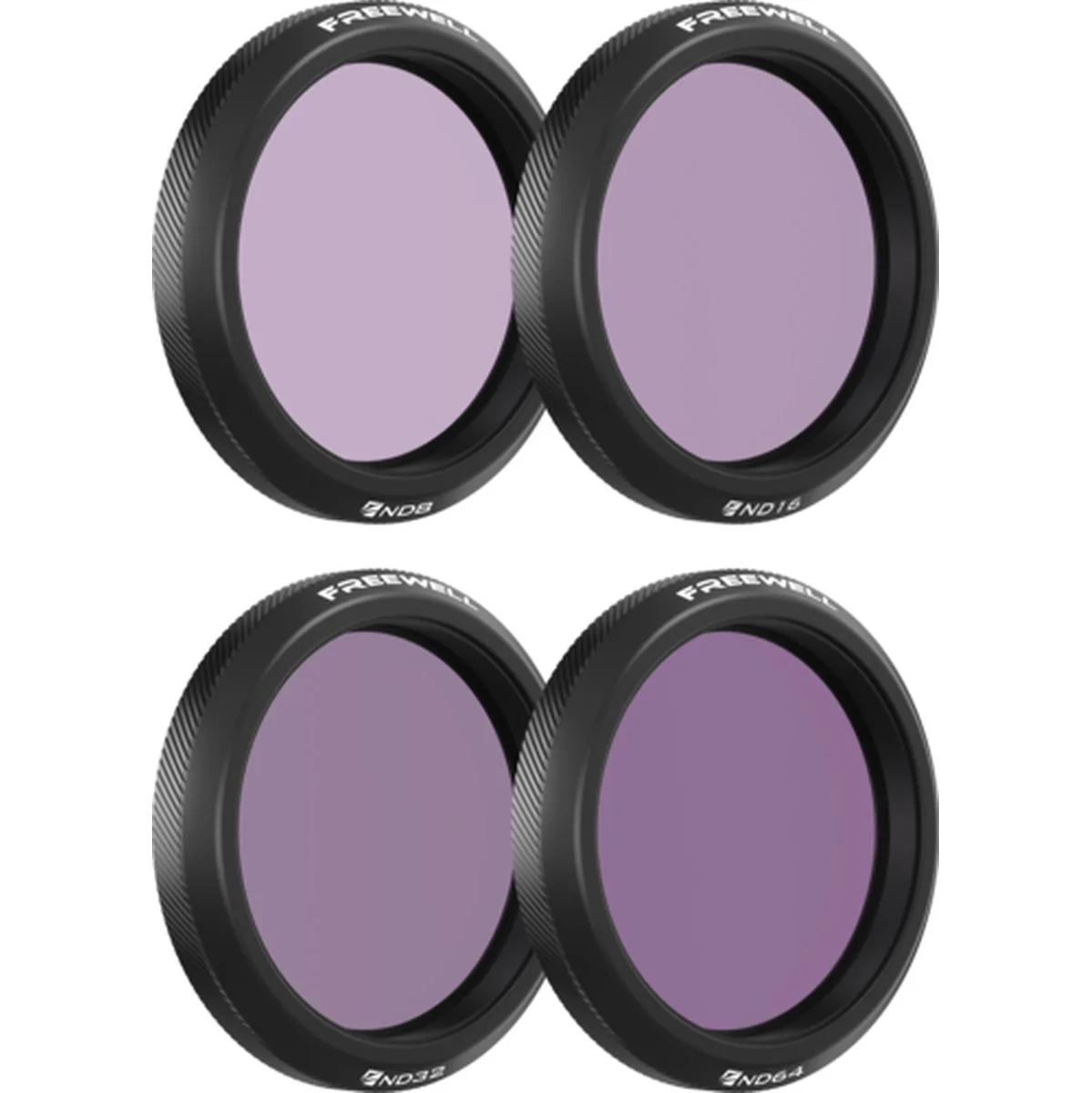 Freewell Osmo Action 5 Pro Filters - Standard DAY-4pack