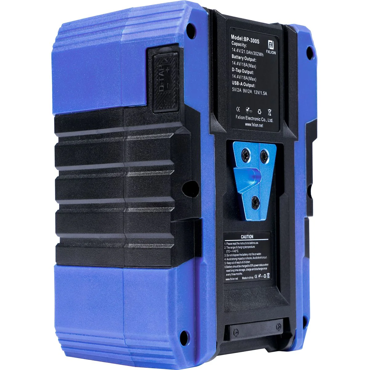 FXLion Cool Black V-Mount Battery 14.4V 302WH | w/ USB D-Tap - Image 5