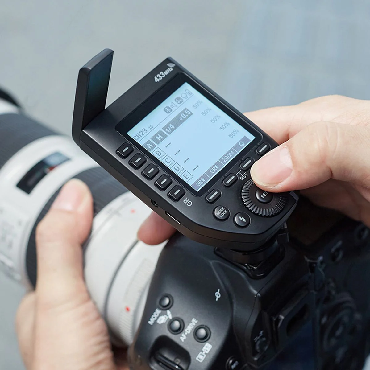 Godox FT433C 433MHz TTL Flash Trigger Canon - Image 4