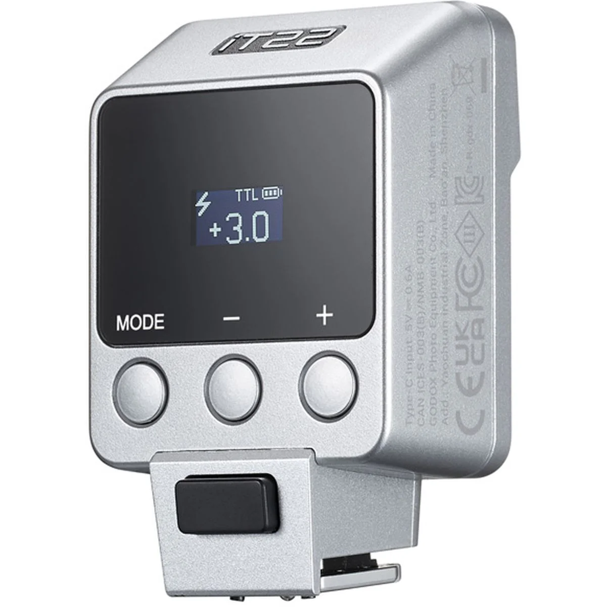 Godox Iflash TTL Camera Flash IT22 For Canon Silver - Image 3