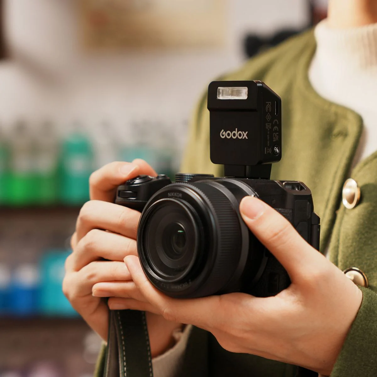Godox Iflash TTL Camera Flash IT22 For Fuji Black - Image 2