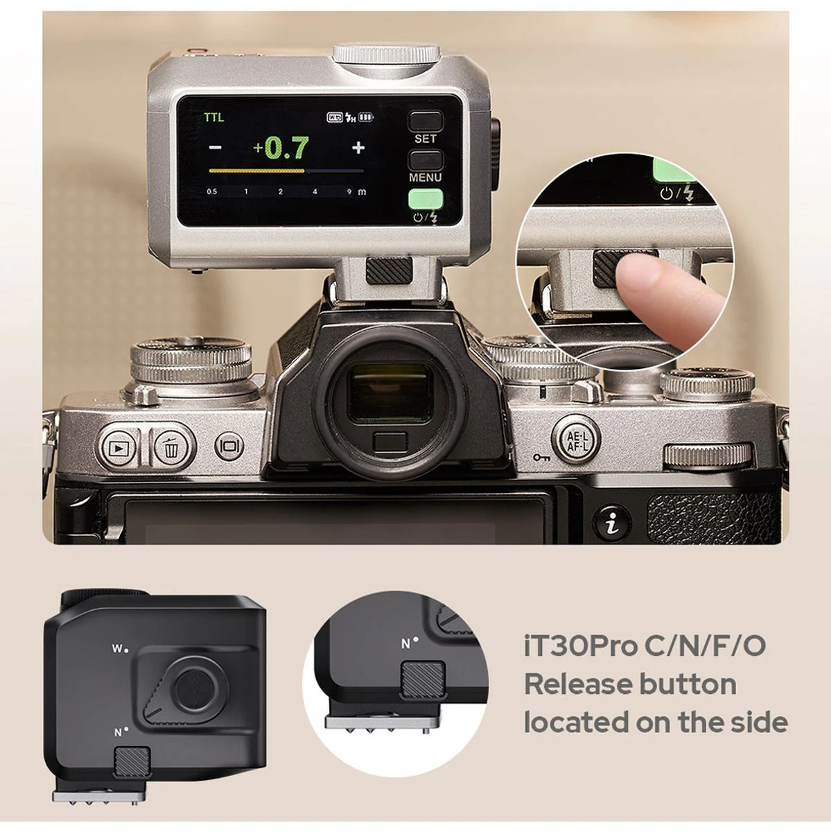 Godox IT30PRO F Black Iflash TTL Camera Flash - Image 4