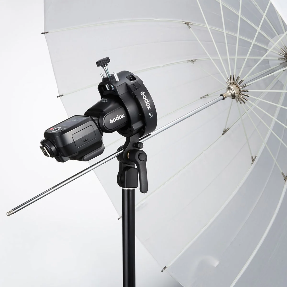 Godox S3 Type Speedlite Bracket Bowens Mount - Image 2