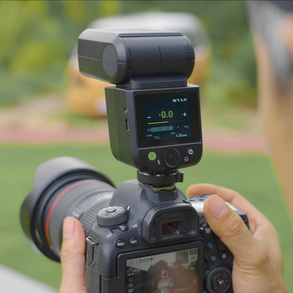Godox V480F TTL Li ION Head Camera Flash - Image 2