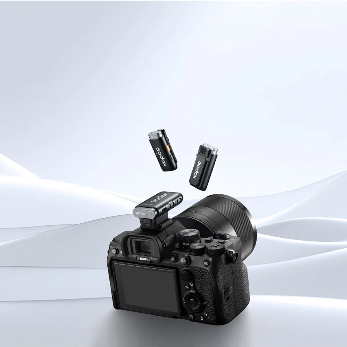 Godox WEC-S KIT2 2.4 GHz Wireless Microphone System Sony - Image 2