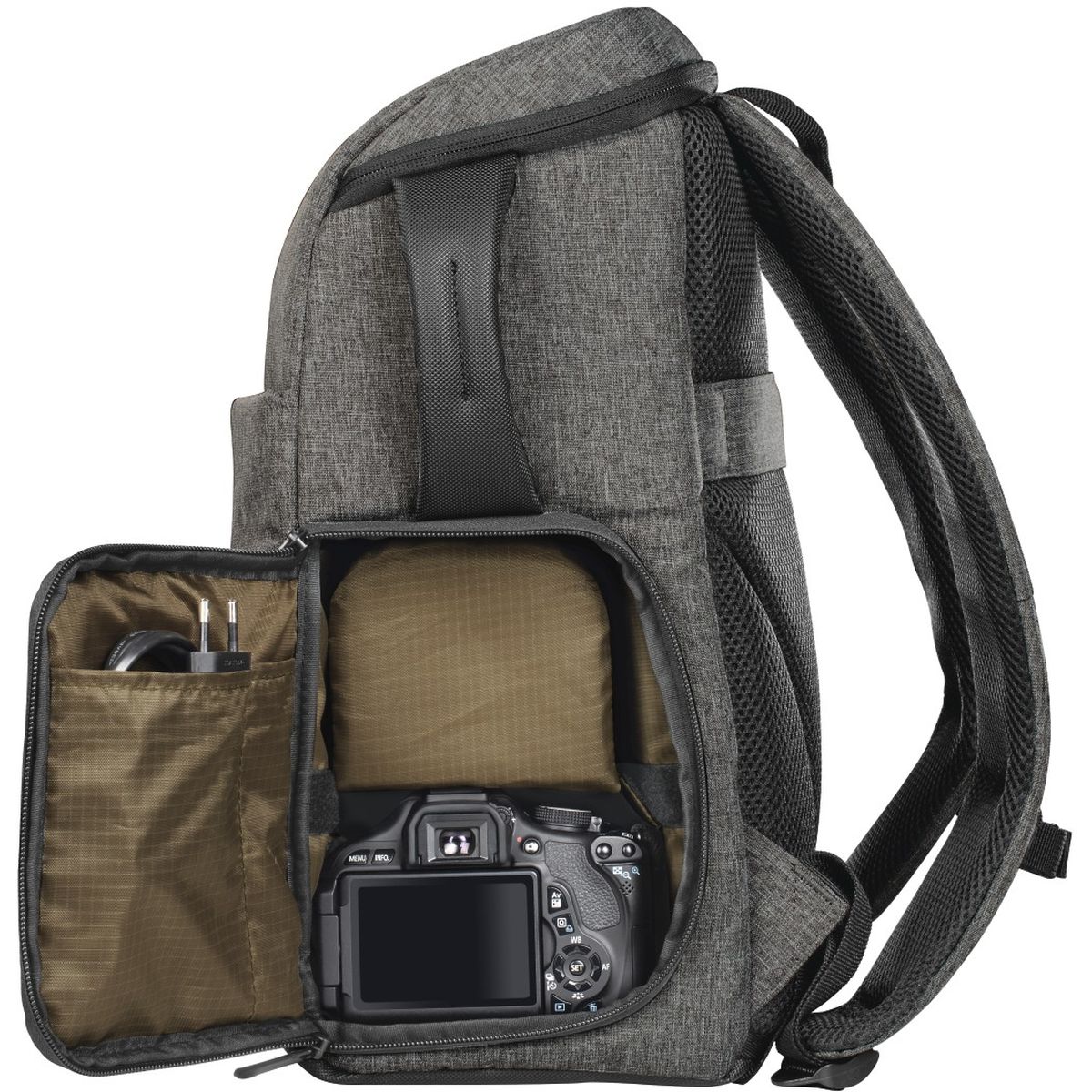 Hama Photo Backpack Terra 140 Grey - Image 2