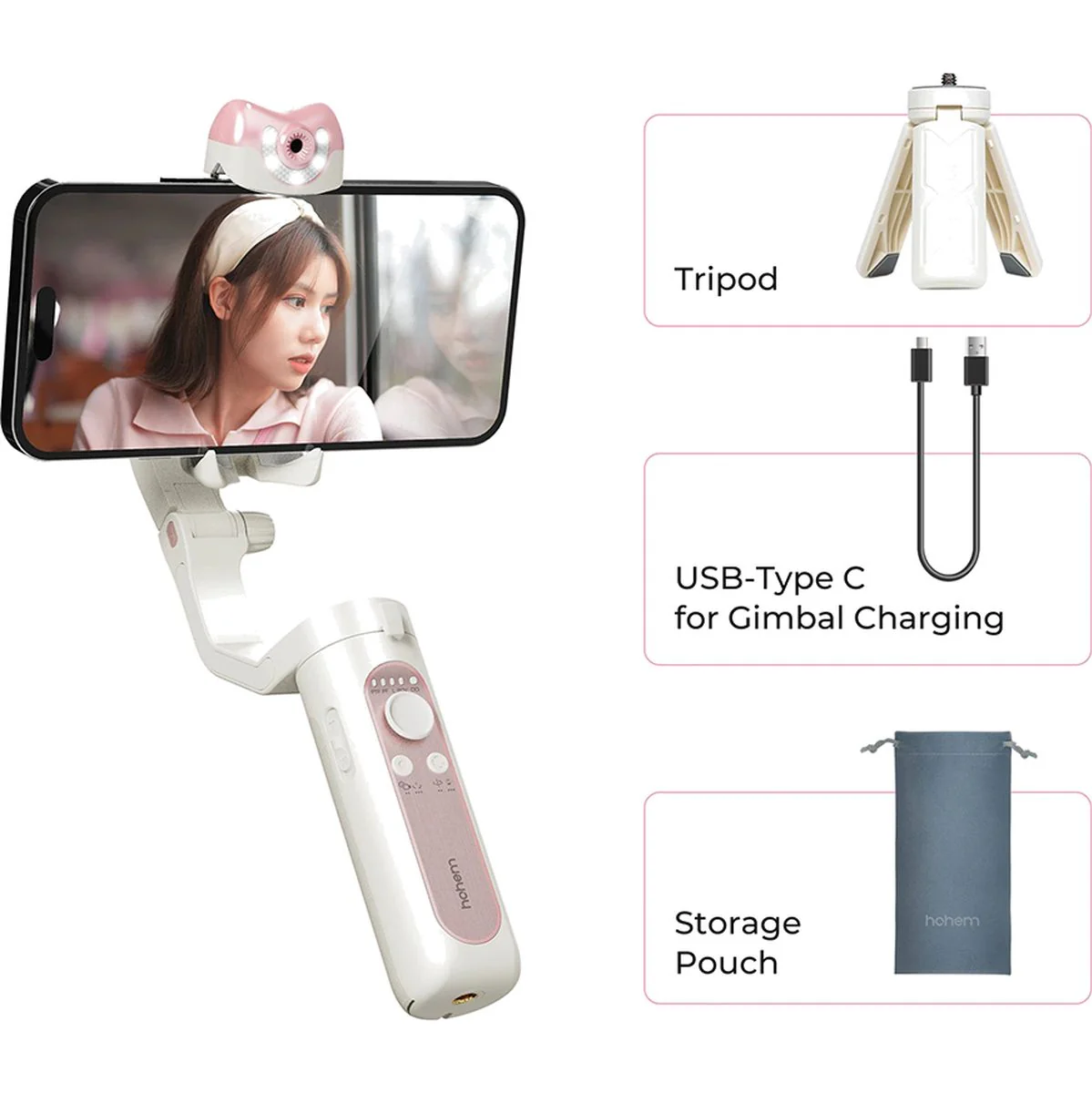 Hohem iSteady V2S White - Image 5