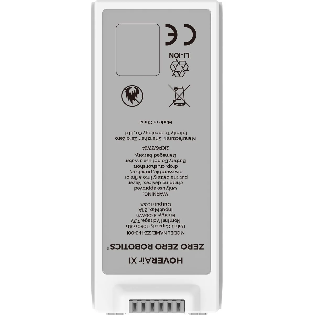 HoverAir X1 Battery White - Image 4