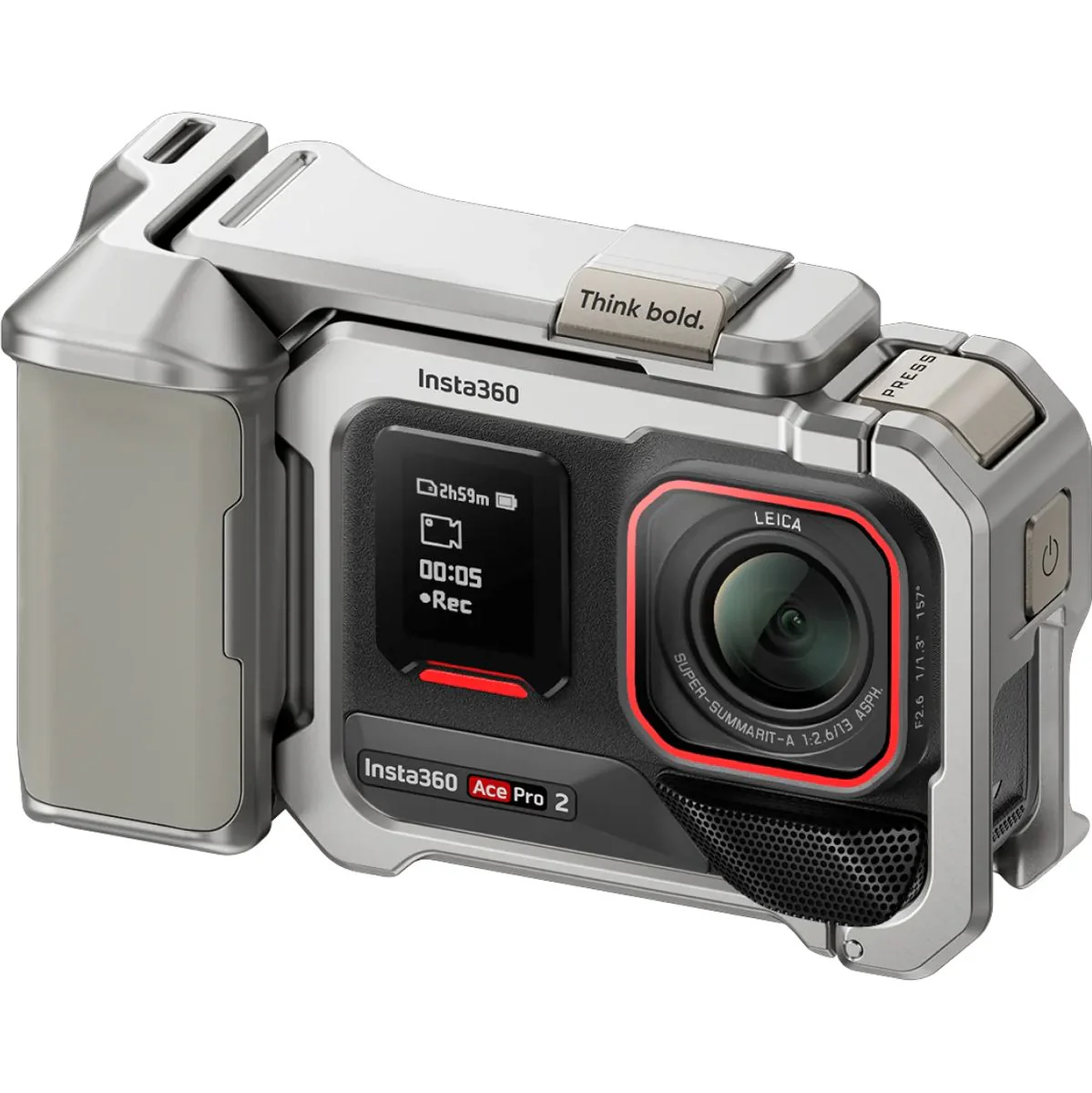 Insta360 Ace Pro 2/Ace Pro Xplorer Grip Kit (Silver) - Image 5