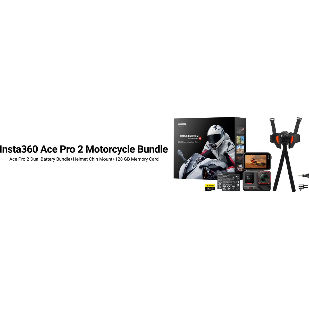 Insta360 Ace Pro 2 Motorcycle Bundle - Image 2