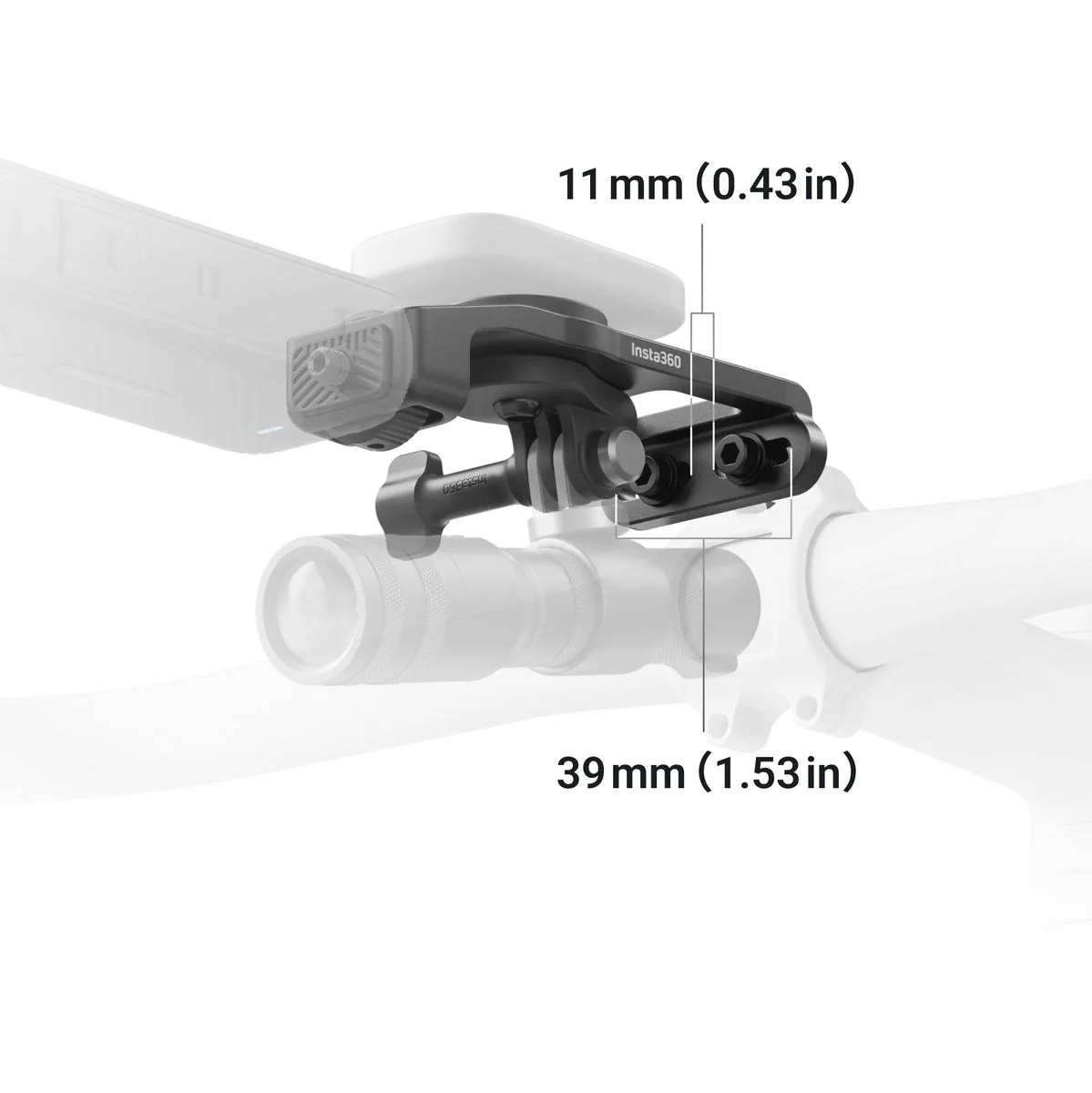 Insta360 Bike Computer Mount (Independent Handlebars) - Image 2