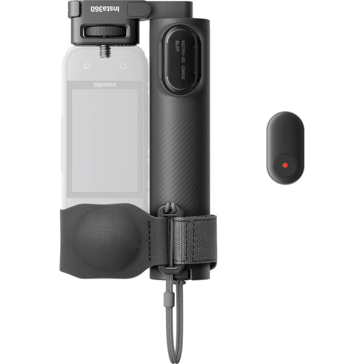 Insta360 Foldable 2-IN-1 Selfie Stick Remote Kit (1/4 Mount) - Image 3
