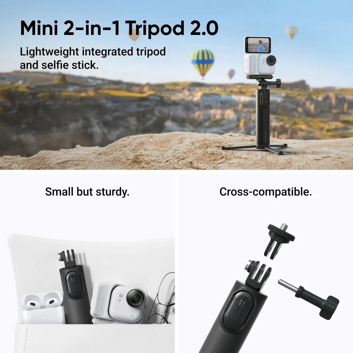 Insta360 Go Ultra Creator Bundle (Arctic White) - Image 4