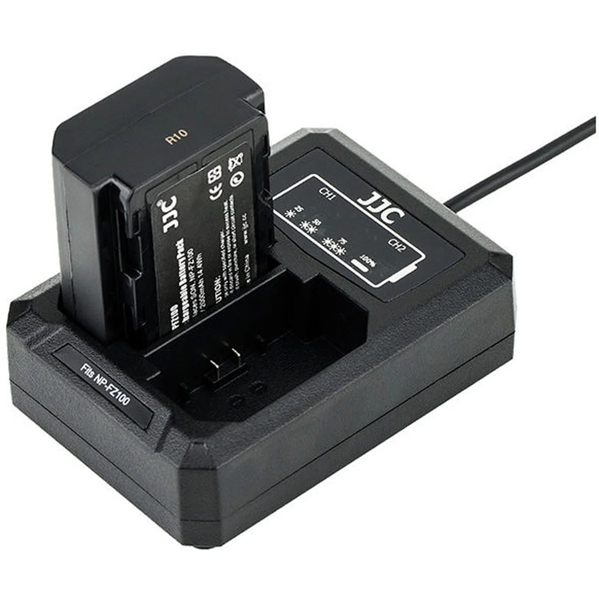 JJC DCH-NPFZ100 USB Dual Batt Charger (For Sony NP-FZ100) - Image 4