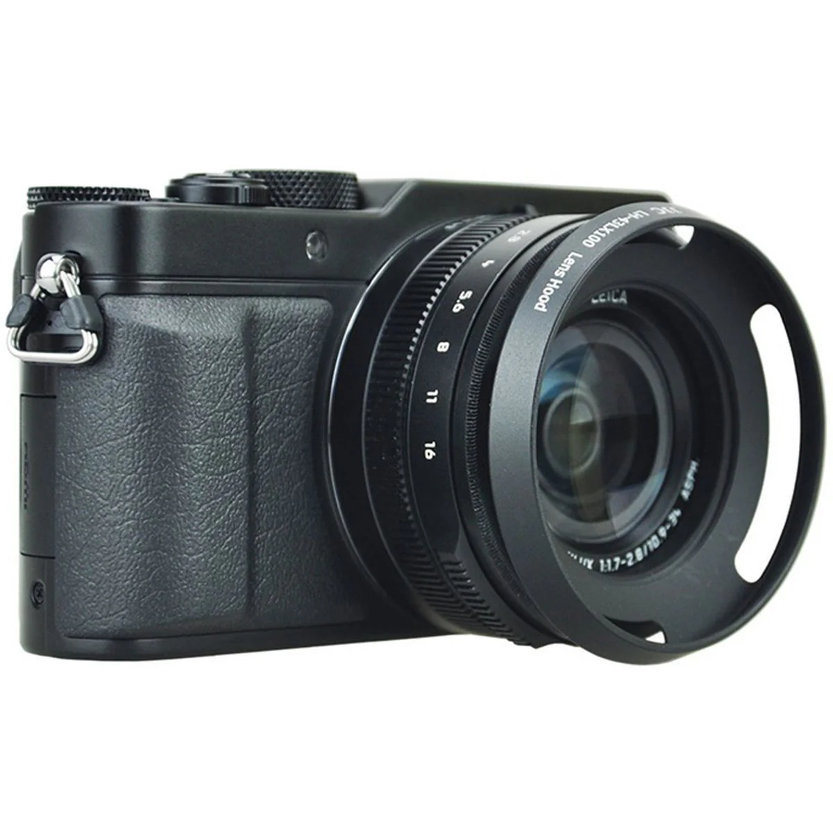 JJC Panasonic Lens Hood LH-43LX100 Black - Image 3