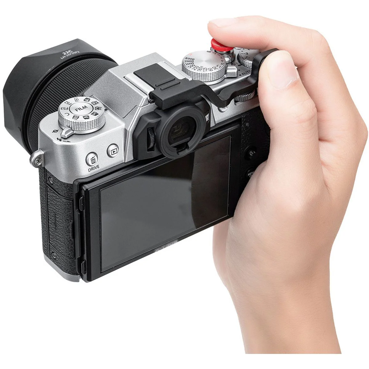 JJC Ta XT30III Black Thumbs Up Grip - Image 3