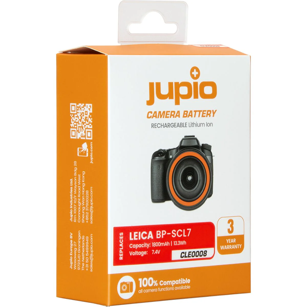 Jupio Leica BP-SCL7 1800mAh - Image 4