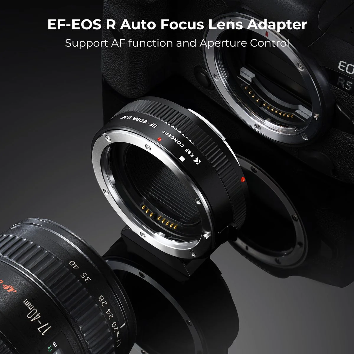 K&F Concept K&F Concept Lens Adapter EF EOS R