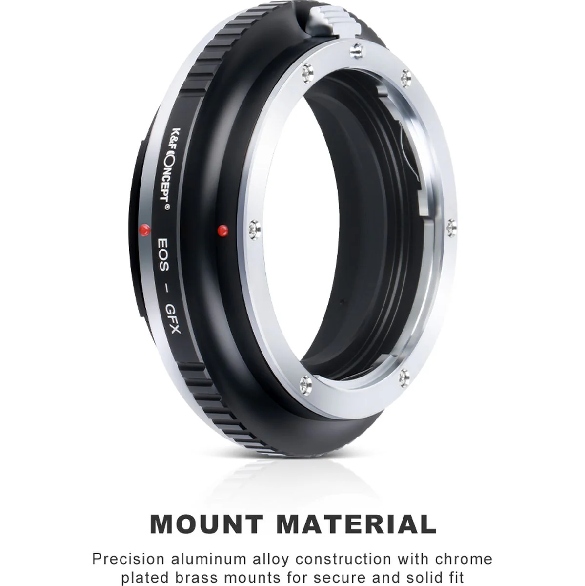 K&F Concept Lens Adapter Canon EOS (EF / EF-S) Fujifilm GFX