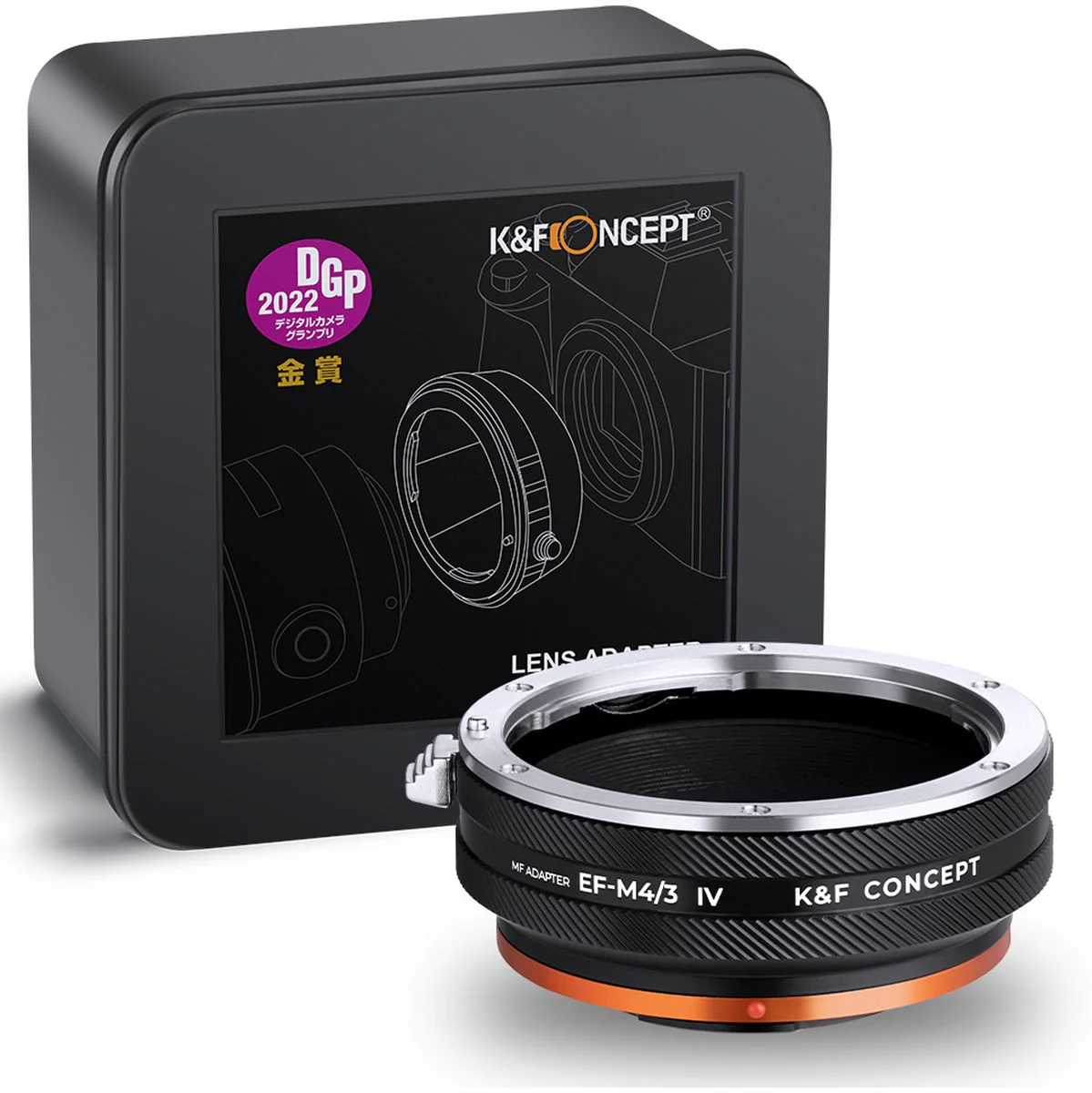 K&F Concept Lens Adapter Canon EOS (EF / EF-S) Micro 4/3 (IV PRO)