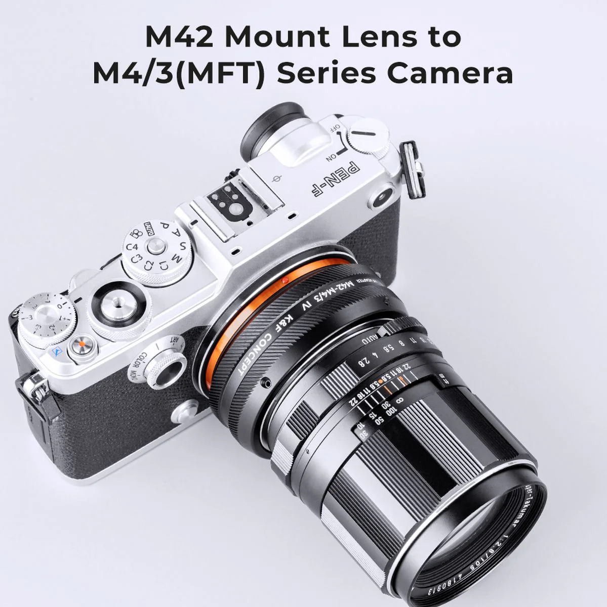 K&F Concept Lens Adapter M42 Micro 4/3 (IV PRO) - Image 2