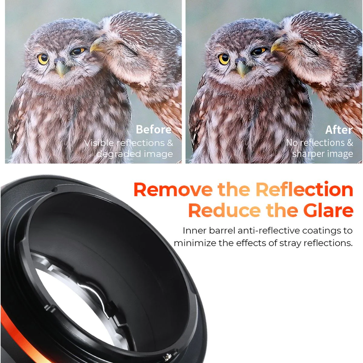 K&F Concept Lens Adapter Minolta MD Sony E-Mount (PRO) - Image 2