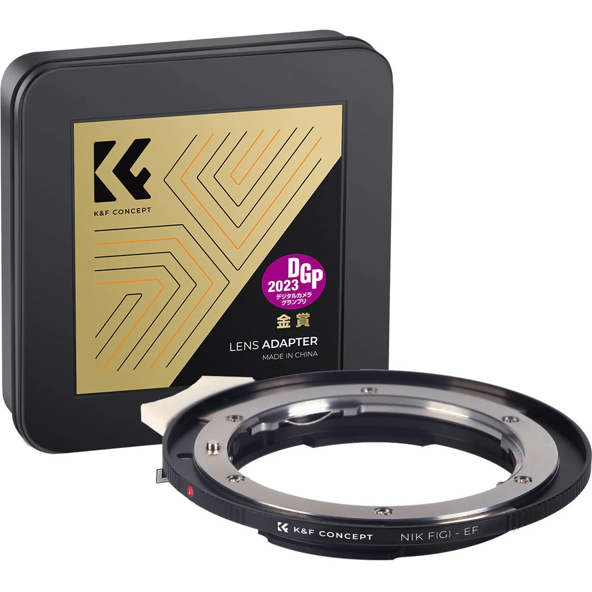 K&F Concept Lens Adapter Nikon F (G-Type) Canon EOS (EF / EF-S) - Image 2