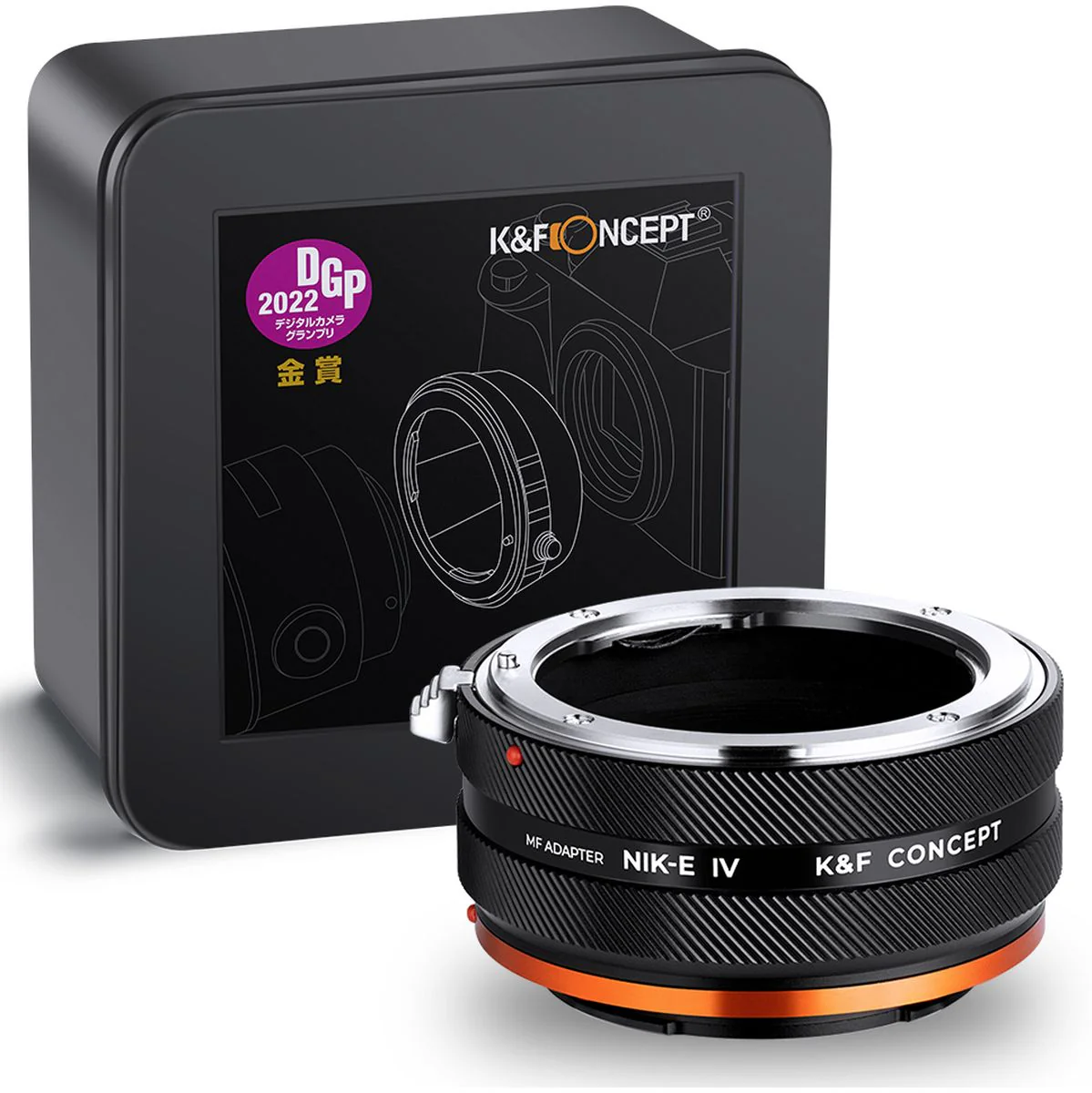 K&F Concept Lens Adapter Nikon F Sony E-Mount (IV PRO) - Image 2