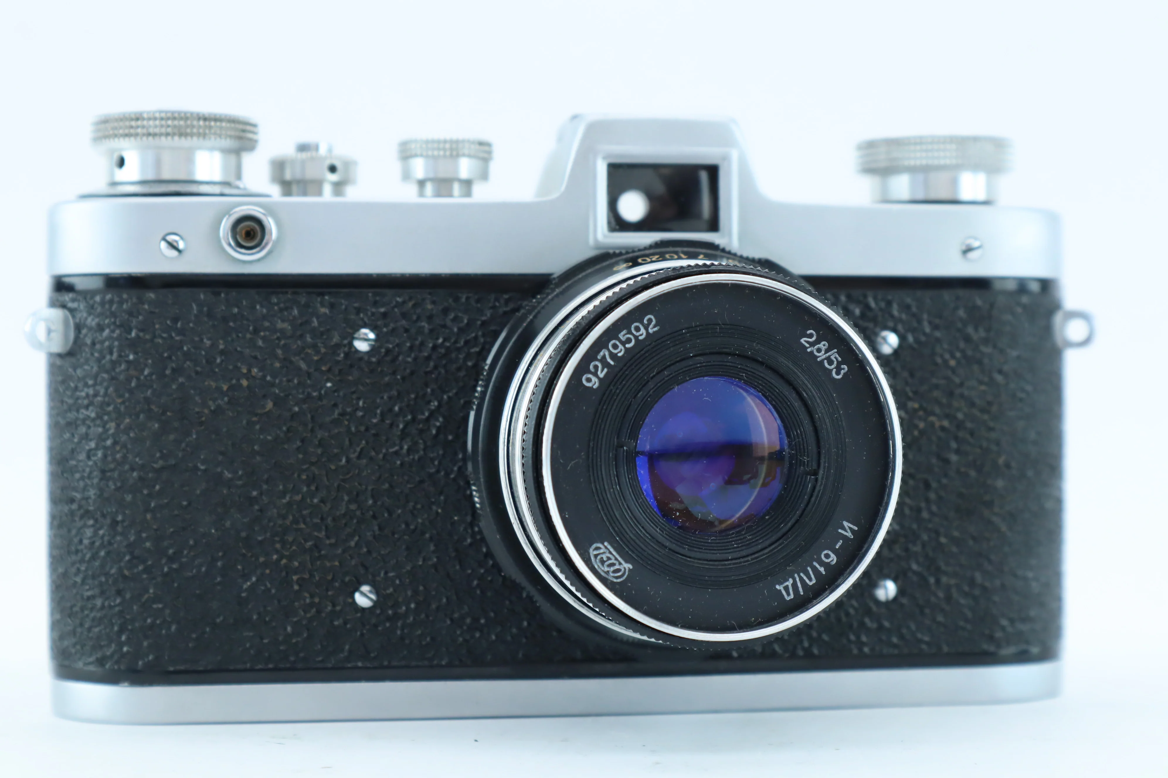 Zarya (Zaria) + Industar 61 2,8/53 mm