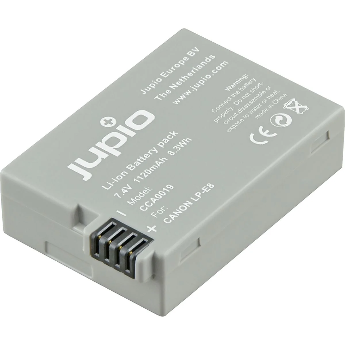 Jupio Kit: 2X Battery LP-E8 1120mAh + USB Dual Charger - Image 2
