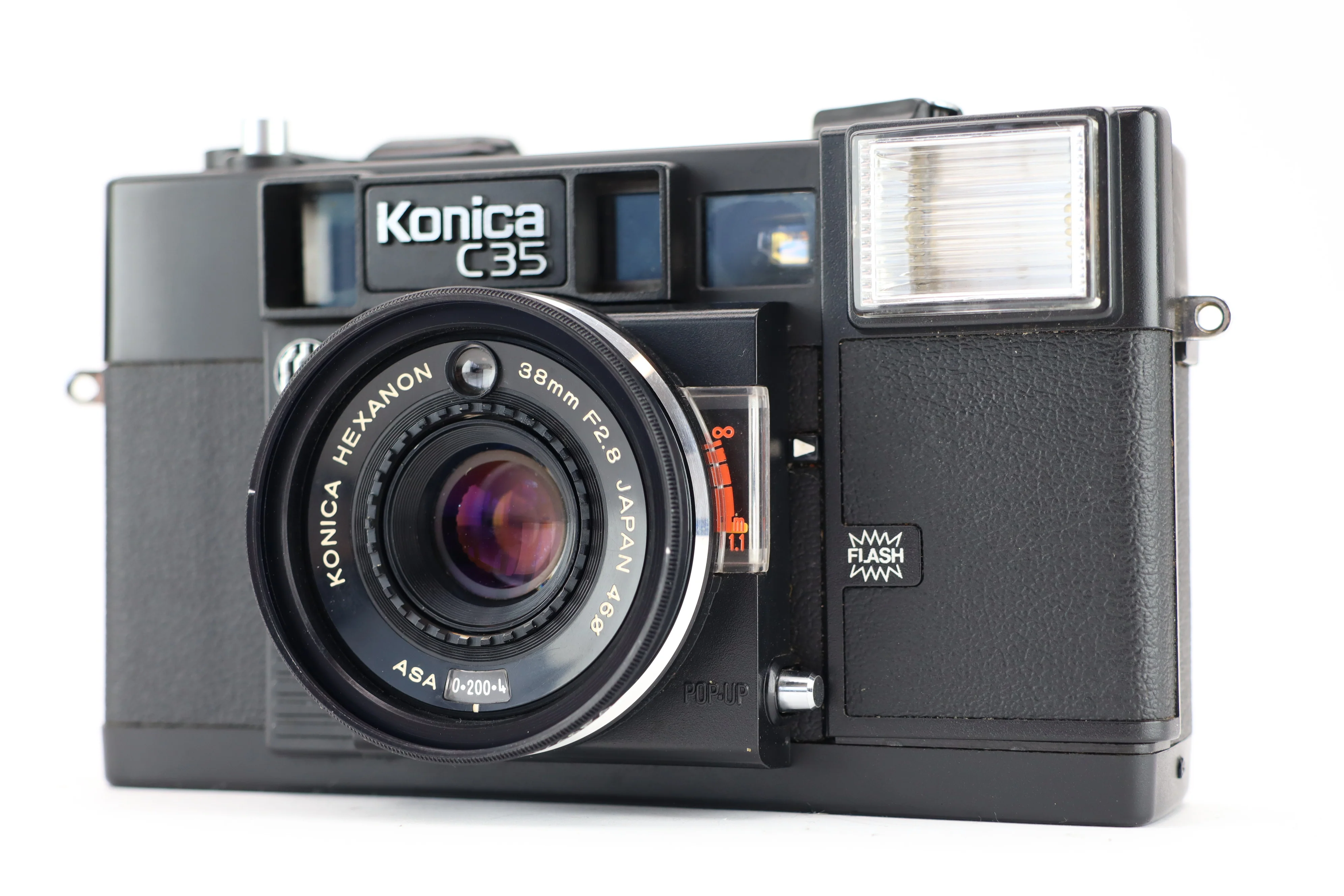 Konica C35 with Konica Hexanon 38mm F2,8 lens - Image 4