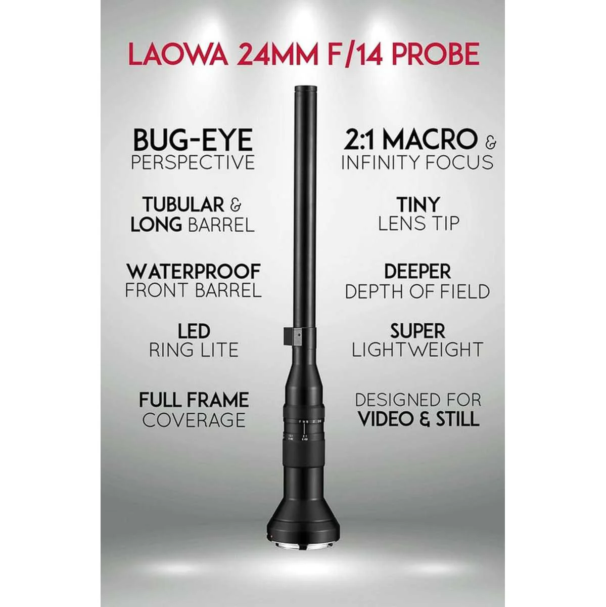 Laowa 24mm f/14.0 2X Macro Probe Lens (Std) - Canon RF - Image 5