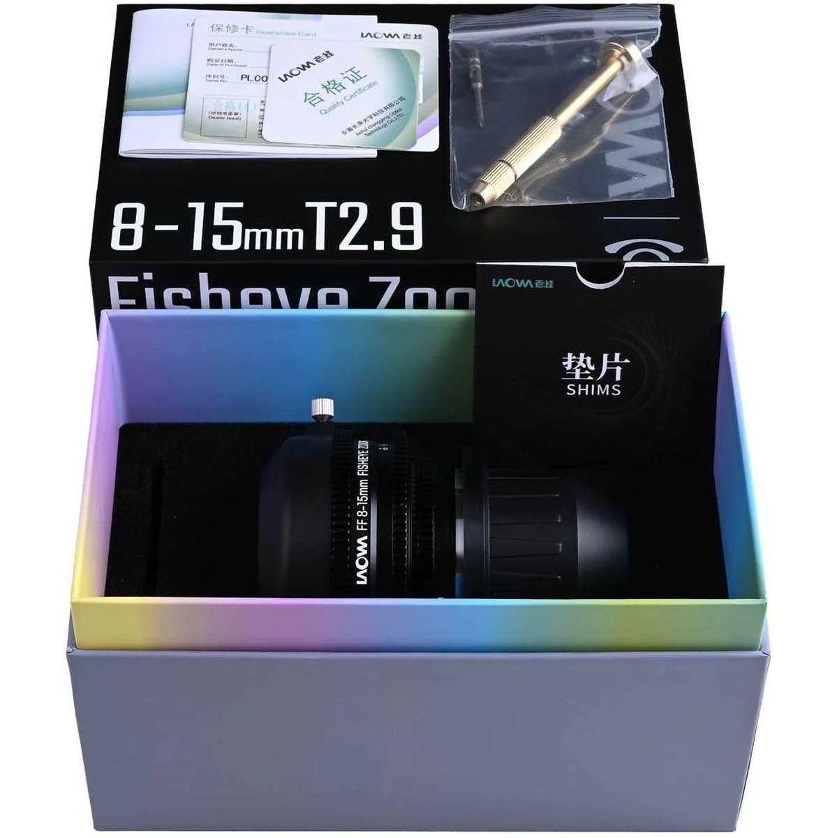 Laowa 8-15mm T2.9 FF Zoom Fisheye Cine - ARRI PL (VE815PL) - Image 3