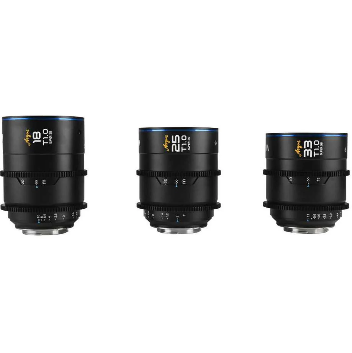 Laowa Argus S35 Cine 3-LENS Bundle (18MM.25MM.33MM) Nikon Z
