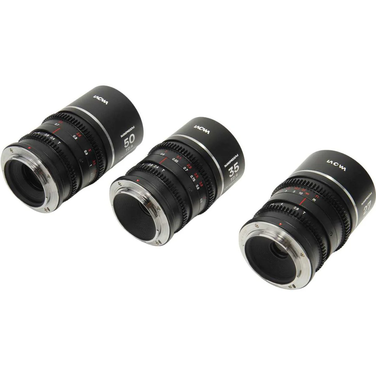 Laowa NANOMORPH S35 Bundle (27.35.50mm) (Silver) (Cine) Sony E - Image 3
