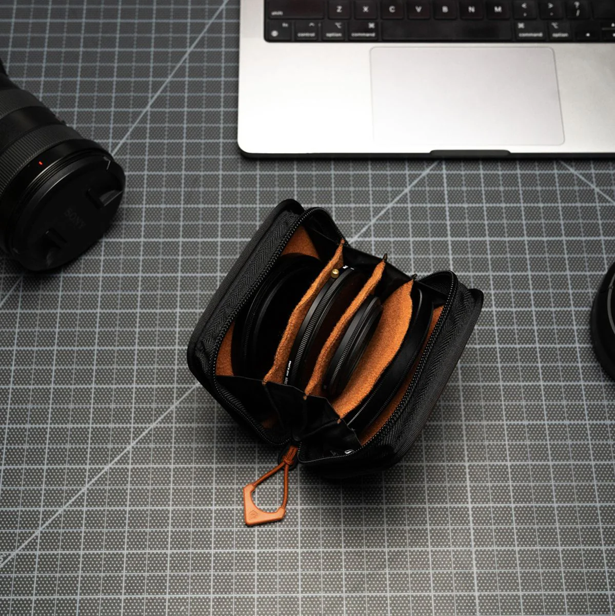 WANDRD Lens Filter Case Sedona Orange - Image 3