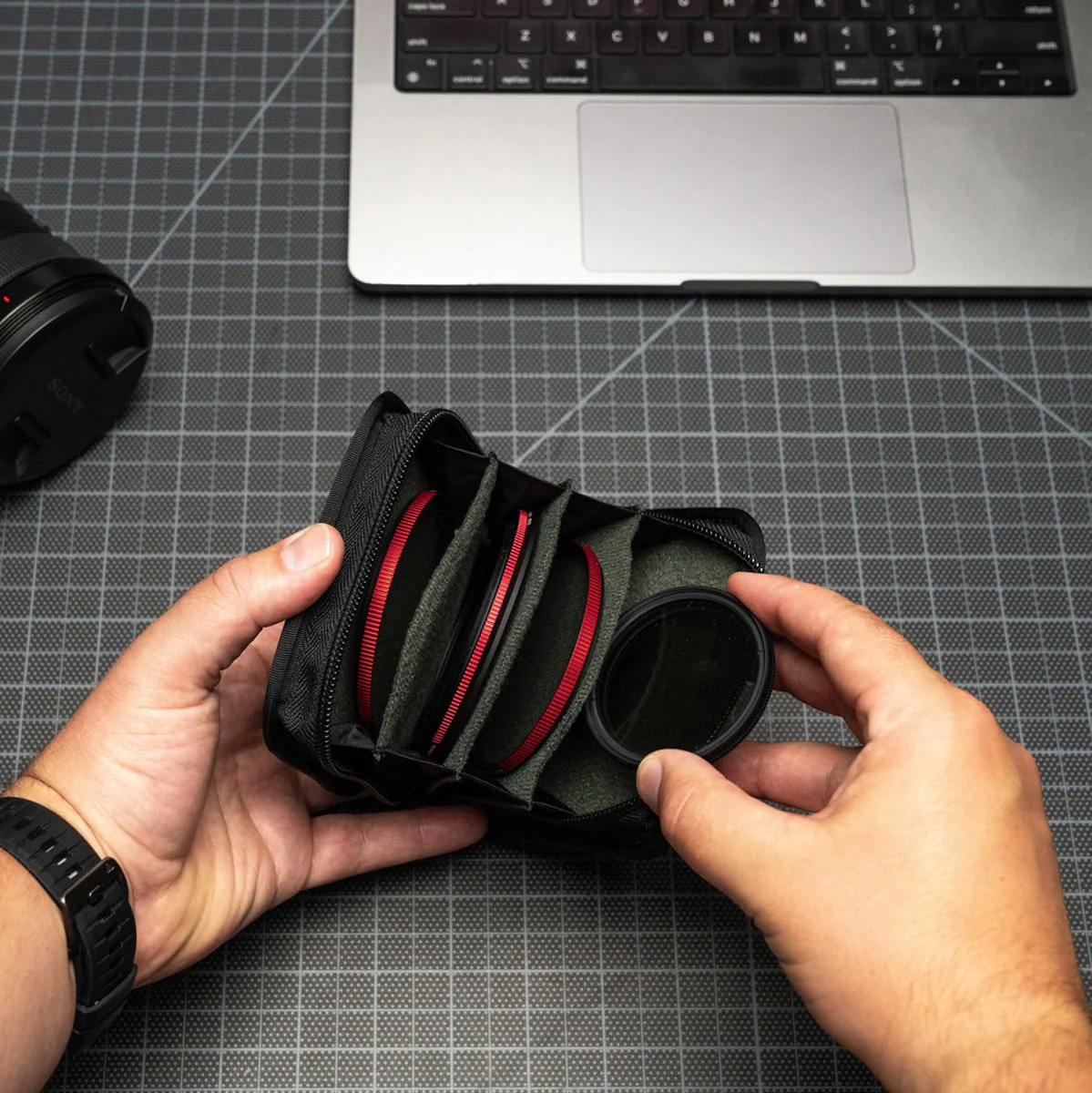 WANDRD Lens Filter Case Wasatch Green - Image 2