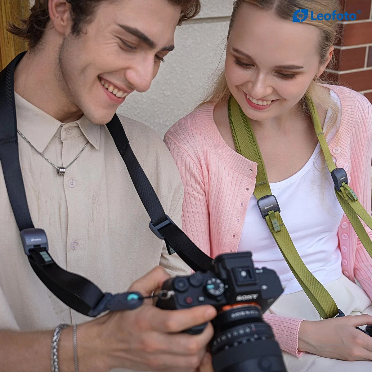Leofoto Camera Strap Black - Image 2
