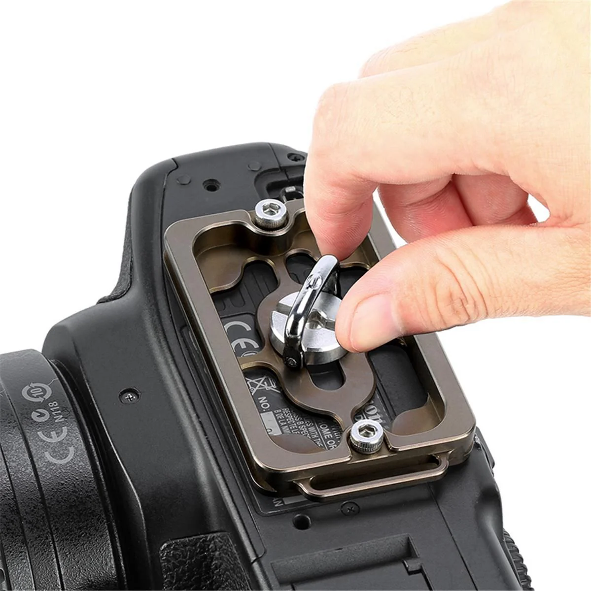 Leofoto NP-65T Bronze Titanium QR-Plate - Image 3