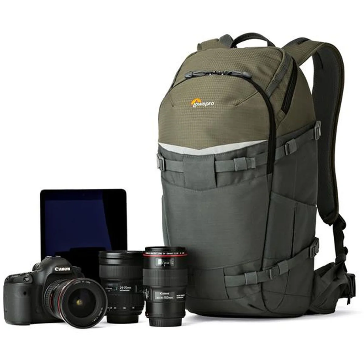 Lowepro Flipside Trek BP 350 AW Grey/Dark Green - Image 5