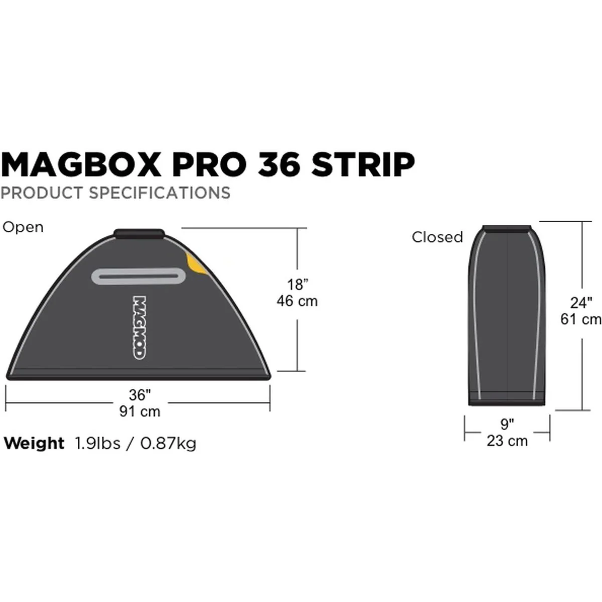 MagMod MagBox Pro 36 Strip - Image 4