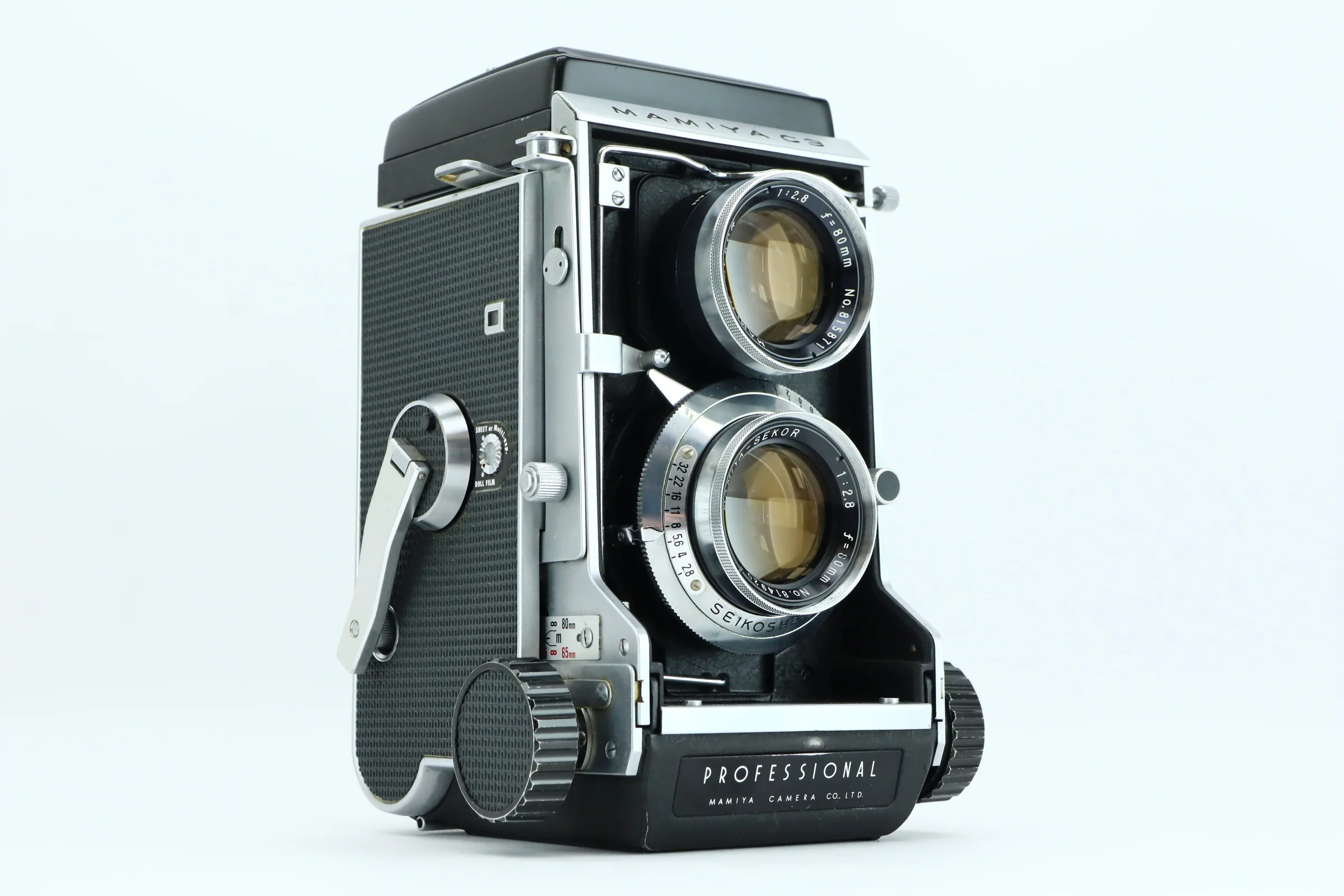 Mamiya C3 + 2,8 80mm