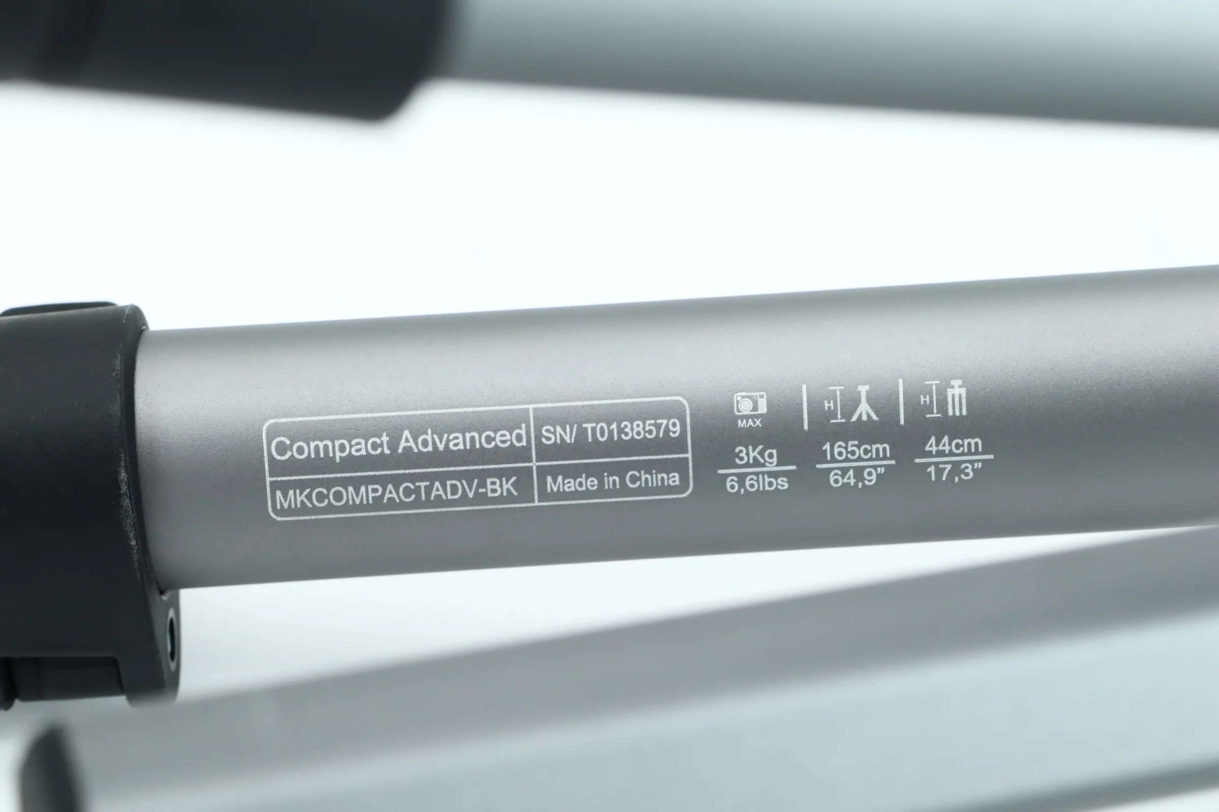 Manfrotto MKCOMPACTADV-BK tripod - Image 5