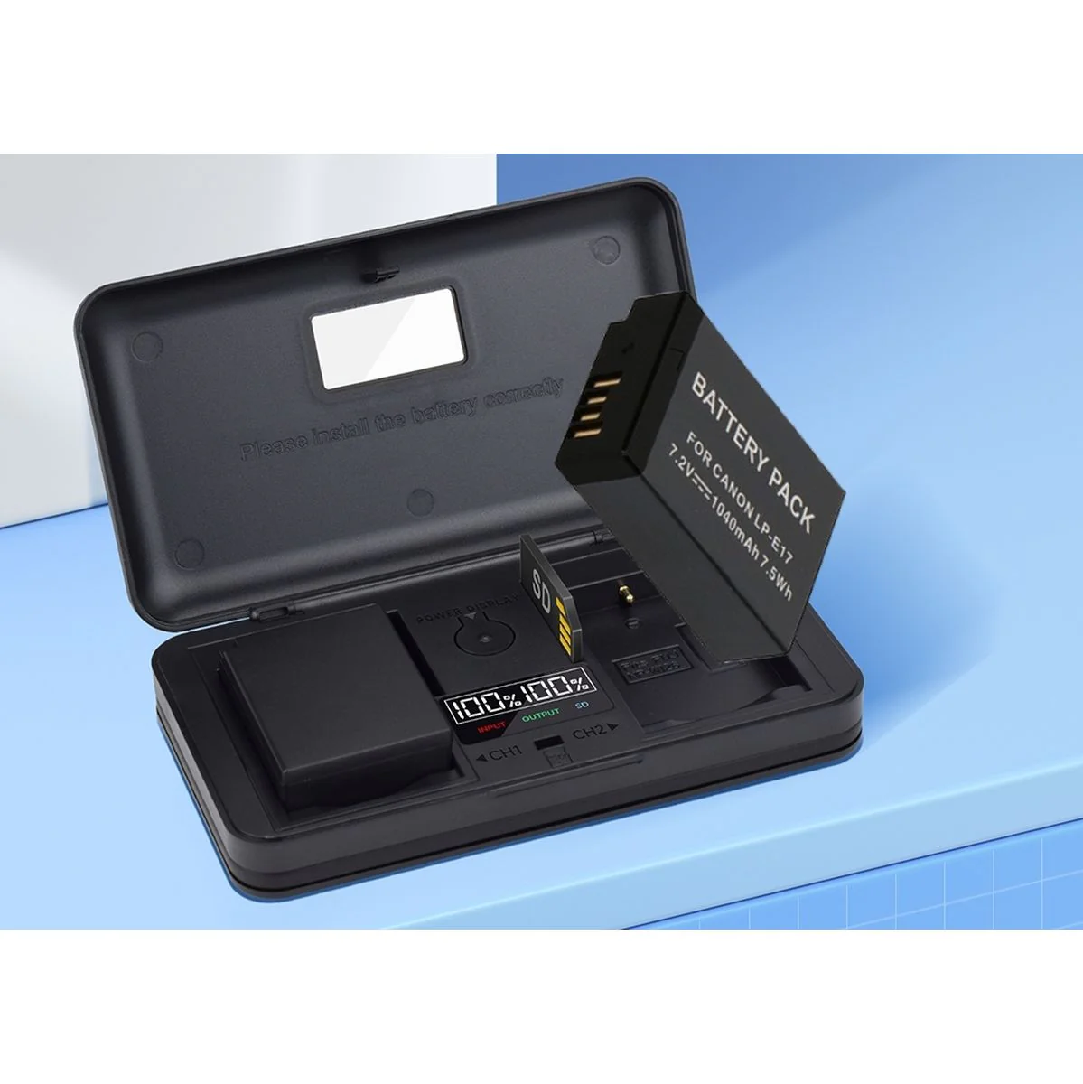 Mcoplus Duocharger SD USB w/ 1XLP-E17
