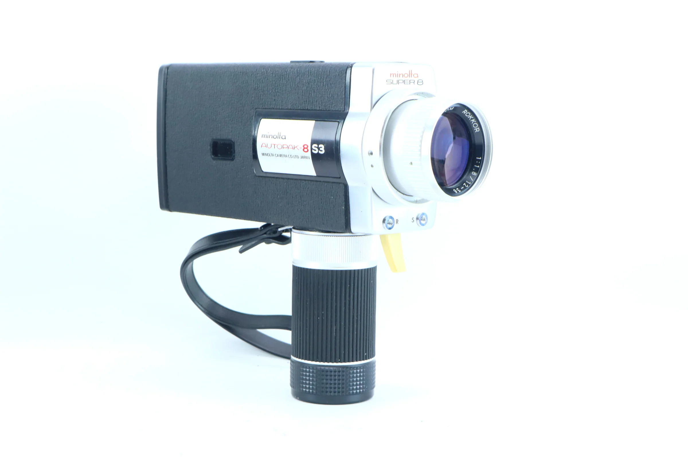 Minolta Autopak-8 S3 with Zoom Rokkor 12-36mm f/1.8