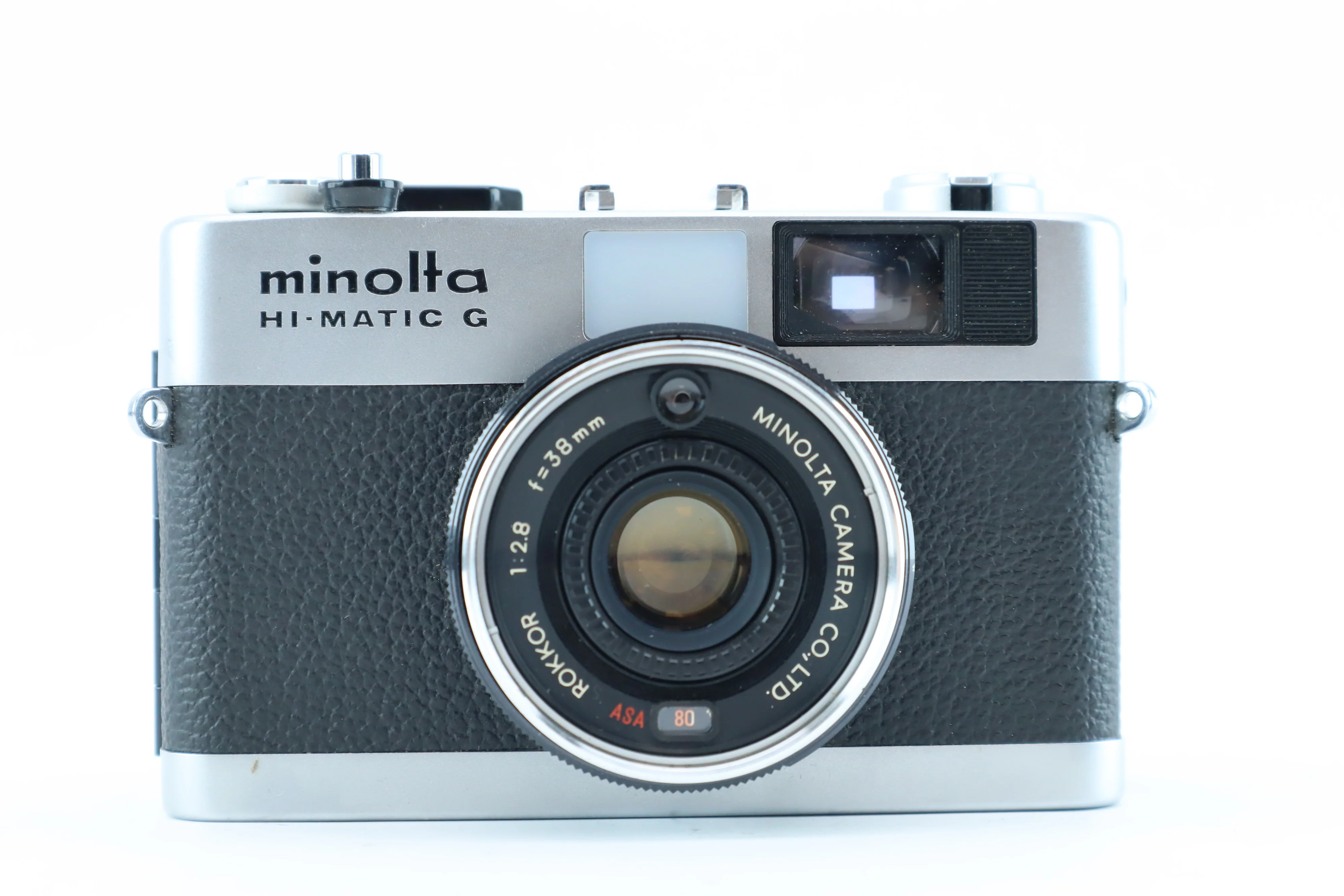 Minolta Hi-Matic G – Compact 35mm Rangefinder with Rokkor 38mm f/2.8 Lens - Image 2